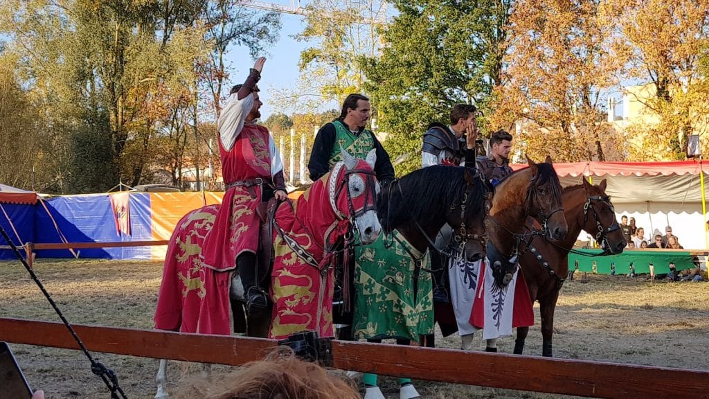 Festival medieval na Alemanha
